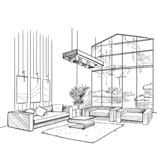 Interior sketch